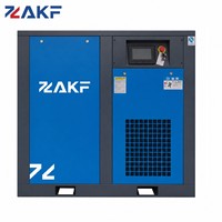 Compresseur d'air à vis PM VSD à deux étages ZAKF 380V50Hz 22kW 30HP 7-13bar 3.2-4.2m³/min, compresseur industriel à économie d'énergie
