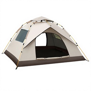 Tenda da Campeggio Gonfiabile a Cupola per 2/4 Persone, Apertura Automatica in 3 Secondi, Impermeabile, con Borsa per il Trasporto, per Escursionismo, Pesca, Festival Musicali, Spiaggia - Product Image 1