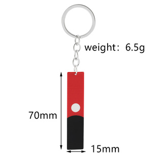 Boucles d'oreilles pendantes Anime Tokyo Revengers, accessoires de cosplay Izana Kurokawa, boucles d'oreilles <span class=keywords><strong>Hanafuda</strong></span> pour femmes et hommes, accessoires de bijoux - Product Image 5