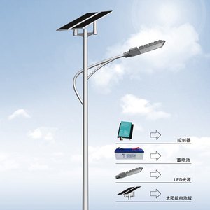 En kaliteli galvanizli ve toz boyalı elektrik sokak ışık direği konsol pole12m antika sokak aydınlatma direkleri