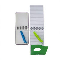 Carnet à spirales compact et mignon avec stylo à bille, logo personnalisé, bloc-notes ligné de poche pour cadeau promotionnel d'entreprise