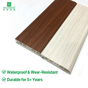 <span class=keywords><strong>Precio</strong></span> Competitivo, Rodapié <span class=keywords><strong>de</strong></span> <span class=keywords><strong>Madera</strong></span> Plástica WPC <span class=keywords><strong>de</strong></span> 60 mm, Ecológico, para Pisos <span class=keywords><strong>de</strong></span> <span class=keywords><strong>Madera</strong></span> Dura, Moderno, para Hospitales y Apartamentos, Color Personalizado - Product Image 4