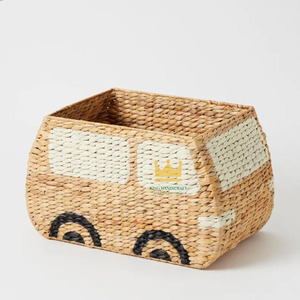 Panier en forme de voiture, panier de rangement mignon pour enfants et bébés, panier à linge écologique pour enfants - Product Image 4