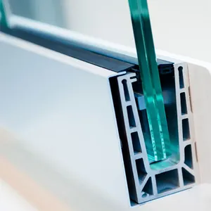 Corrimano per scale usa balaustra per scale design balaustra vetro frameless vetro ringhiera per la casa
