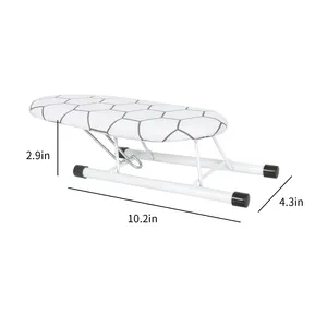 Vente chaude Portable Mini Table 100% Coton Couverture pour Vêtements Manches Planche À Repasser Accessoires