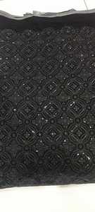 Most Selling Stretchable <b>Embroidery</b> Velvet Fabric for Men's Dresses Making Textile Raw <b>Material</b> Garment Fabric - Product Image 2