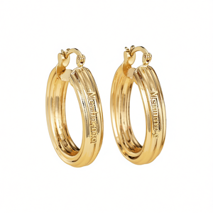 Orecchini a Cerchio Messika in Oro 18K, Gioielli Unisex Classici per Uso Quotidiano - Product Image 1