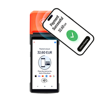 Terminal POS Android Portátil con Pago NFC, Impresora de Recibos Integrada de 58 mm, R330 Plus