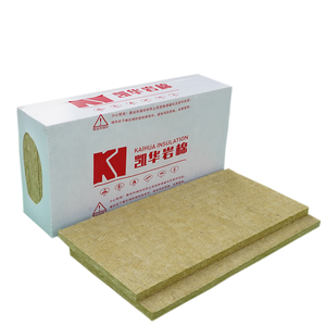 Kaihua KH-M 4Lbs/ft³ 60kg/m³ len khoáng sản đá len tấm cách nhiệt cho Nội Thất Tường ASTM hấp thụ âm thanh không dễ cháy - Product Image 1