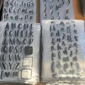 Sceau en Silicone Transparent pour Scrapbook, 26 lettres, sceau personnalisé, pour bricolage - Product Image 5