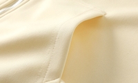 330GSM de gran tamaño de alta calidad logotipo personalizado Fabricante Hombres Algodón Peso pesado personalizado Zip up Sudadera con capucha para hombres