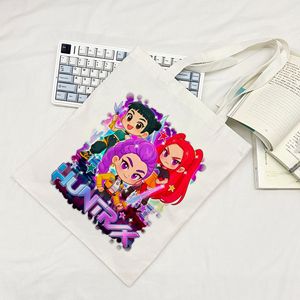 Bolsa de Lona K-pop para Presentes de Meninas em Concertos, Pronta para Envio em Grande Quantidade - Product Image 4