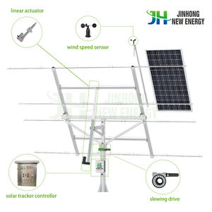 Jinhong <span class=keywords><strong>Solar</strong></span> <span class=keywords><strong>Tracker</strong></span> System 5kW zweiachsiger <span class=keywords><strong>Solar</strong></span> <span class=keywords><strong>Tracker</strong></span> installieren 10 Solarmodule für zu Hause - Product Image 3