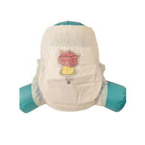 Couches jetables OEM en coton biologique pour nouveau-nés, grandes, pour l'apprentissage de la propreté, pour enfants, échantillon gratuit, vente en gros - Product Image 3