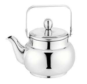 Usine ZESHENG-Théières et cafetières en métal poli miroir de haute qualité de vente à chaud d'Arabie, Logos sur mesure - Product Image 5