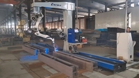 Robot de soldadura de 7 ejes de programación completamente automática para automatización de estructuras de acero, robot de soldadura sin enseñanza