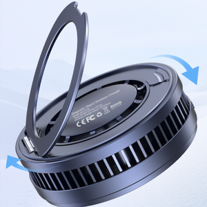 Cargador Inalámbrico Magnético Personalizado de 25W con Refrigeración por Semiconductor, Cargador Rápido de Aluminio y Vidrio para Teléfono - Product Image 3