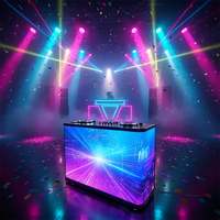 Écran LED en forme de U pour DJ, intérieur, P1.53, P2.5, P1.86, P2, écran LED numérique pour table de DJ, pour KTV et bar