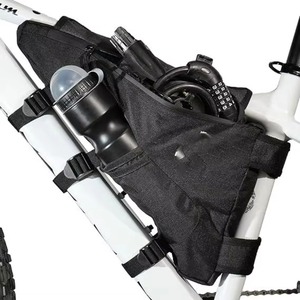 Muestra gratuita: Bolsa impermeable de poliéster para cuadro de bicicleta, bolsa para kit de herramientas de bicicleta de montaña, bolsa frontal para batería. - Product Image 6