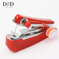 Outils de couture portables blancs Mini machine à coudre portable manuelle réglable