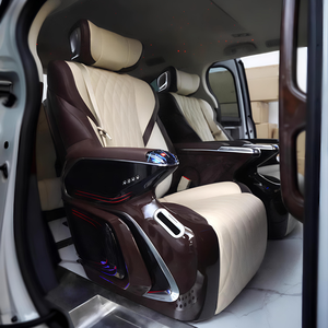 Nuevo lujo Maybach VIP Van Sport Aero Seat OEM Logo Vito W447 <span class=keywords><strong>Sprinter</strong></span> cuero Toyota asiento <span class=keywords><strong>de</strong></span> coche fabricante con bolsa <span class=keywords><strong>de</strong></span> documentos - Product Image 4