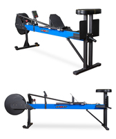 Dynamomètre de Rameur Dragon Boat, Appareil de Fitness d'Intérieur pour l'Entraînement Cardio en Salle de Sport