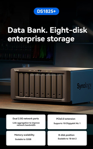 ระบบจัดเก็บข้อมูล DS1825+ Synology USA V1500B 8 20 TB NAS Server Storage NAS Server Storage USA - Product Image 2