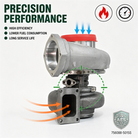 Turbocompresseur 756088-5015S authentique GTA5523 complet prêt à l'emploi pour groupe électrogène diesel MTU 18V2000G65