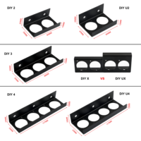 Support latéral de pédalier Audio Pro DIY avec connecteur Jack 1/4 6.35mm en option pour différents connecteurs de type D