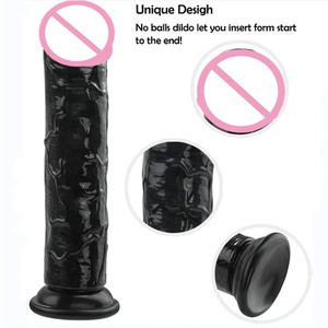 Kristall klarer weicher TPE <span class=keywords><strong>ABS</strong></span> Silikon Vibrator <span class=keywords><strong>Dildo</strong></span> für Frauen Adult Vaginal Massage Sexspielzeug - Product Image 3