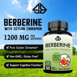 Suplemento Herbal OEM Berberina con Cápsulas de Canela de Ceilán, Apoya la Función Inmunológica, 60 Cápsulas para Adultos - Product Image 4