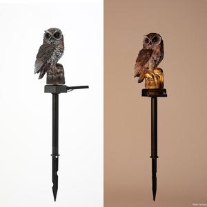 Lámpara Decorativa de Jardín con Energía Solar, Diseño de Búho, LED, 6V CC, IP65 Impermeable, de Plástico, con Control Remoto - Product Image 5