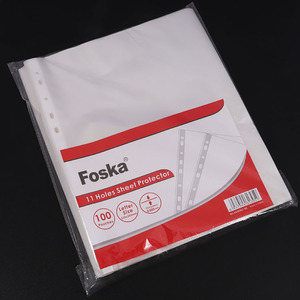 Foska thuận tiện và dễ dàng tải khả năng chịu nước A4 FC thư Kích thước hợp pháp Kích thước an toàn Swing Vòng 10-20 tờ bảo vệ - Product Image 6