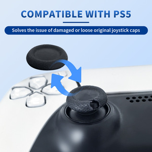 Tapas de Repuesto para Joystick de <span class=keywords><strong>PS5</strong></span> y PS4, Antideslizantes, para Control Dual Sense y <span class=keywords><strong>Dualsense</strong></span> Edge - Product Image 2