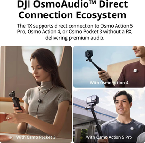 Micrófono D JI Mini, Audio de Alta Calidad con Transmisión Estable, 48 Horas de Funcionamiento, con Estuche, Cancelación de Ruido Activa de Dos Niveles, Original - Product Image 2