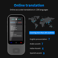 S80 Pro traducteur intelligent 3 pouces écran tactile Portable dispositif de traduction instantanée bidirectionnelle 138 langues traduction de Photo vocale