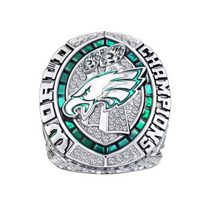 Nuova vendita calda Nfl 2025 anello da campionato philello aquile da calcio Super fiocco anello in lega da uomo commemorativo - Product Image 2