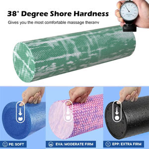 Vigfitカスタム30/45/60CMカラーソリッドマッスルマッサージフォームローラーEVAフットウエストユニセックス（カスタムロゴ付き） - Product Image 5