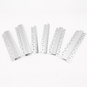 Z-hình dạng Sàn Nhôm chuyển tiếp dải 25 mét chiều cao khoảng cách Bìa 6000 loạt liền mạch kết nối cho gạch sàn gỗ uốn - Product Image 1