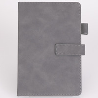 Libreta de Negocios A5 de Cuero PU con Cierre Magnético, Diario de Reuniones, Impresión de Logotipo, Material de Oficina