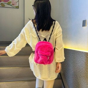 Nouveau <span class=keywords><strong>Sac</strong></span> à <span class=keywords><strong>Dos</strong></span> Doux à Fermeture Éclair Imprimé Léopard 2025, Style Y2K, Polyvalent, Mignon, Toutes Saisons, en Fourrure pour <span class=keywords><strong>Femme</strong></span> - Product Image 2