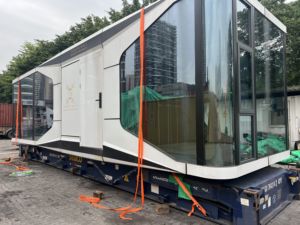 Casa Prefabbricata Mobile Intelligente Suzlive 40ft con <span class=keywords><strong>3</strong></span> Camere da Letto, 2 Bagni, Etong E40 Capsule House, Ufficio 10ft per 5 Persone con Pannelli Solari - Product Image 4