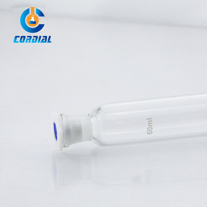 กรวยไล่ระดับกระจกสำหรับห้องปฏิบัติการที่มีคุณภาพ1545กรวยแบบทรงกระบอกและ PTFE - Product Image 3