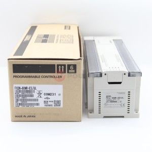 PLC รุ่นใหม่ FX2N-80MR-ES-UL ตัวควบคุมโปรแกรม PLC ของแท้, ซีรีส์ FX2N Pac และตัวควบคุมเฉพาะทาง มีสินค้าในสต็อก - Product Image 1