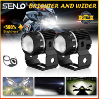 Luz Auxiliar LED para Motocicleta Senlo M1 Pro, 54W, Súper Brillante, Kit de Faros Antiniebla para Jeep Wrangler SUV
