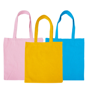 Bolsa de lona de color sólido de algodón que acepta diseño de logotipo personalizado - Product Image 3