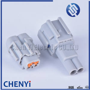 2 Pin araba su geçirmez oto elektrik soketi <span class=keywords><strong>2.2</strong></span> erkek veya kadın sis farları priz kitleri juke DRL için 6185-0867 6188-0554 - Product Image 3