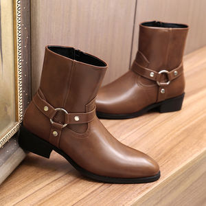 Zapatos de Vestir Clásicos para Hombre, de Alta Calidad, Impermeables, Ligeros, para Ocasiones Formales, Bodas, Mocasines, Estilo Slip-On - Product Image 1