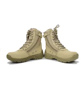 Hot Selling Suede Leather Outdoor Boots Desert Boots Hiking Boots Solid Wear-resistant Safety Shoes Customization Waking Outdoor