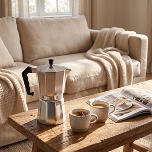 <span class=keywords><strong>Cafetière</strong></span> Moka <span class=keywords><strong>italienne</strong></span> professionnelle en aluminium durable, fond épais, résistante à la chaleur, choix des baristas - Product Image 3